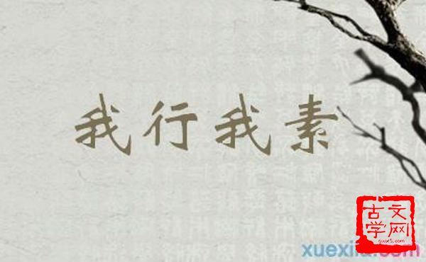 我行我素