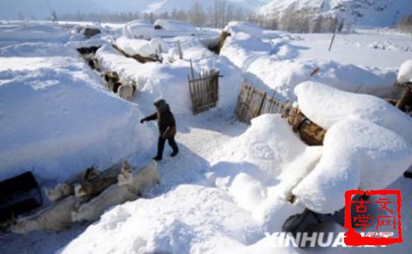 冰雪严寒